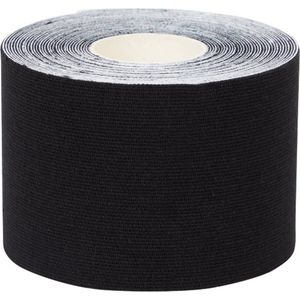 Kinesiology Tape - Sport Tape - Zwart - Katoen - Waterafstotend - 5 m x 5 cm