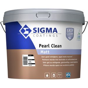 Sigma Pearl Clean Matt - Afwasbare muurverf 10 liter Donkere kleur - Muurverf