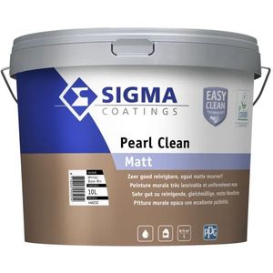 Sigma - Pearl Clean Matt - Muurverf - Mat - Watergedragen - Schrobvast