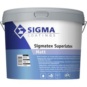 Sigma - Sigmatex Superlatex Matt - Muurverf - Watergedragen - Binnen en Buiten