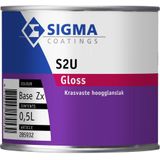 Sigma - S2U Gloss - Hoogglans Lakverf - Wit - Oplosmiddelhoudend