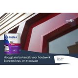 Sigma - S2U Gloss - Hoogglans Lakverf - Wit - Oplosmiddelhoudend