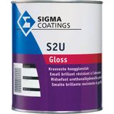 Sigma - S2U Gloss - Hoogglans Lakverf - Wit - Oplosmiddelhoudend