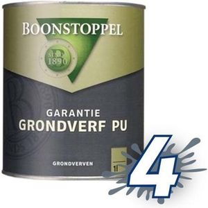 Boonstoppel Garantie Grondverf Pu 1 Liter 100% Wit