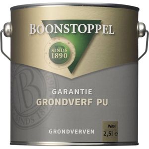 Boonstoppel Garantie Grondverf Pu 2,5 Liter 100% Wit