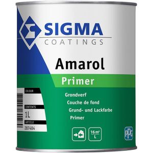 Sigma - Amarol Primer - Grond- en Overgrondverf - Wit - Alkydhars