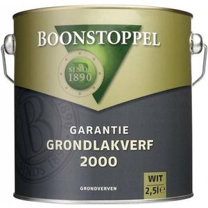 Boonstoppel Garantie Grondlakverf 2000 - Op Kleur Gemengd - 2,5 L
