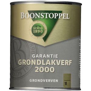 Boonstoppel Garantie Grondlakverf 2000 1 liter Donkere kleur - Grondverf & Primer