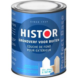 Histor Perfect Base Grondverf voor Buiten 2,5 liter - Wit