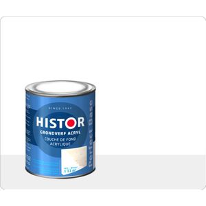 Histor Perfect Base Grondverf Acryl Wit 750ml