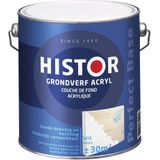 Histor Perfect Base Grondverf Acryl 7000 Wit 2,5l