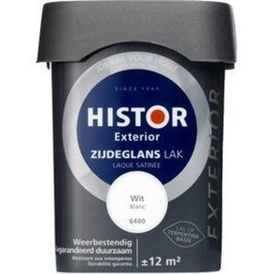 Histor Exterior Lak Zijdeglans 0,75 liter - Wit