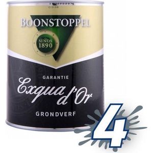 Boonstoppel Garantie Exqua D'or Grondverf 1 Liter 100% Wit
