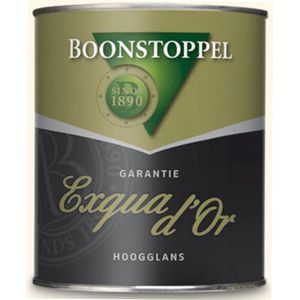 Boonstoppel Garantie Exqua D'or Hoogglans 1 Liter Op Kleur Gemengd