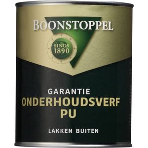 Boonstoppel Garantie Onderhoudsverf PU