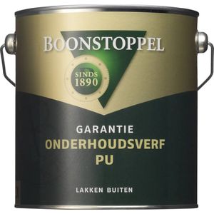 Boonstoppel Garantie Onderhoudsverf PU 2,5 liter 100% Wit - Aflakken