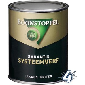 Boonstoppel Garantie Systeemverf 1 liter Wit