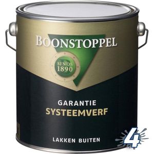 Boonstoppel Garantie Systeemverf 2,5 Liter 100% Wit