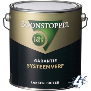 Boonstoppel Garantie Systeemverf 2,5 liter Kleur - Schakel- & Systeemverf - Verfwinkel is tot 50% goedkoper