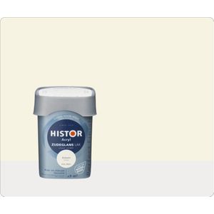 Histor Perfect Finish Lak Acryl Zijdeglans liter Katoen (Ral 9001)
