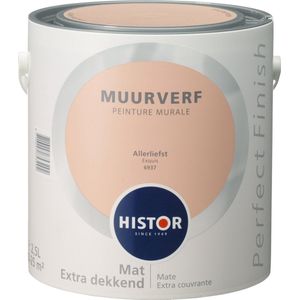 Histor Perfect Finish Muurverf Mat - 2,5 Liter - Allerliefst