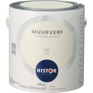 Histor Perfect Finish - Ivoor 2.5 liter | 8716242755098 | Histor Muurverf
