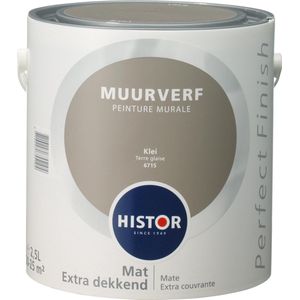 Histor Perfect Finish Muurverf Mat - 2,5 liter - Klei
