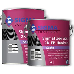 Sigmafloor Aqua 2K EP Satin 5 liter Kleur - Betonverf & Vloercoating