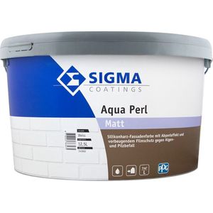 Sigma Aqua Perl Mat Wit 12,5l