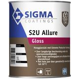 Sigma - S2U Allure Gloss - Houtverf - Hoogglans - 1 Liter