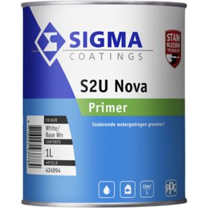Sigma S2U Nova Primer - 1 Liter - Kleur | 8716242790013 | Verf | Lakverf Binnen