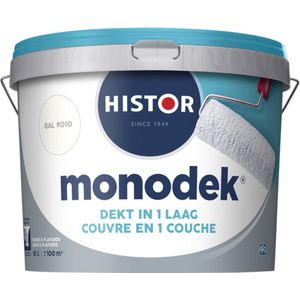 Histor Monodek Muurverf Ral 9010 10l