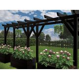 Rambo Pantserbeits Tuinhout Zijdeglans Dekkend Gelijkmatig Vloeiend DiepzwartL