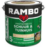 Rambo Pantserbeits Schuur En Tuinhuis Transparant Zijdeglans 0000 Kleurloos 2,5l