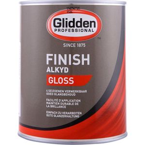 Glidden Finish Gloss - 4-Seizoenen 2,5 Liter Wit