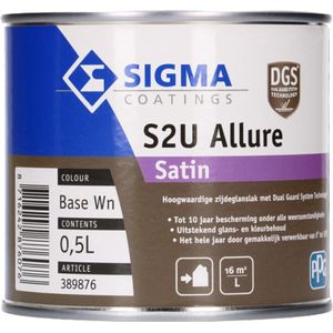 Sigma S2u Allure Satin Liter % Wit