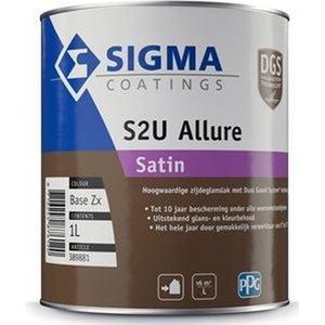 Sigma S2U Allure Satin - 1 Liter - Kleur | 8716242876120 | Verf