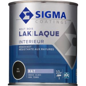 Sigma Binnenlak Ral9005 Mat 750ml