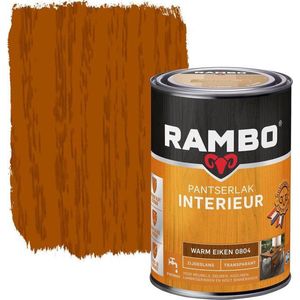Rambo Pantserlak Interieur Transparant Mat Houtnerf Zichtbaar Warm EikenL