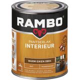 Rambo - Pantserlak Interieur - Transparant Mat - Warm Eiken - Waterbasis