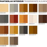 Rambo Pantserlak Interieur - Transparant Zijdeglans - Houtnerf Zichtbaar - Puur Grenen - 0.25L