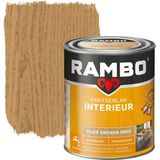 Rambo Pantserlak Interieur - Transparant Zijdeglans - Houtnerf Zichtbaar - Puur Grenen - 0.25L