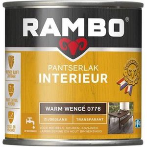 Rambo Pantserlak Interieur Transparant Zijdeglans 0776 Wamwengé 1,25 Ltr