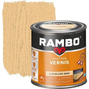 Rambo Pantser Vernis Transparant Hg Kleurloos 0000-1,25 Ltr
