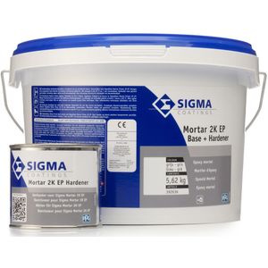 Sigma - Mortar Primer 2K EP - Reparatiemortel - Grijs - 2 Componenten
