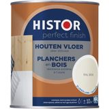 Histor Perfect Finish Houten Vloer Zijdeglans - Zeer Slijtvast - Extra Dekkend - 0.75L - RAL 9010