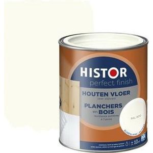 Histor Houten Vloer - 0,75 Liter - RAL 9010