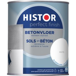 Histor Perfect Finish Betonvloer Zijdeglans - White 750 ml | 8716242906971 | Verf | Lakverf Binnen