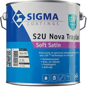 Sigma S2U Nova Traplak Soft Satin  2,5 LTR - Lichte kleur