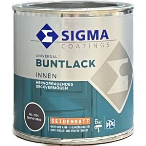 Sigma Buntlack Zijdemat 375 ml Ral 7024